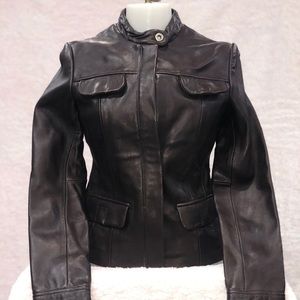 Knoles & Carter Lamb Skin Leather Jacket